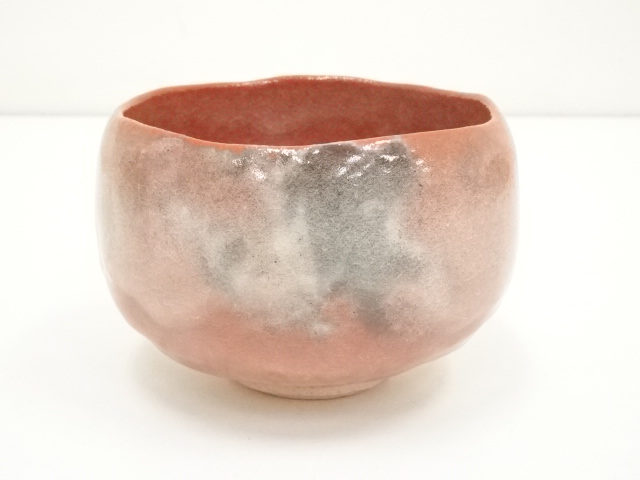 【名品】茶碗 志村琮山【新品】 道具 ] - 道具 志村琮山造 赤茶碗（共箱） | ネットショップ圭 netshop
